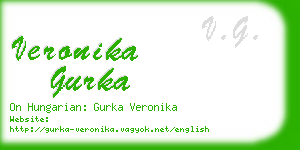 veronika gurka business card